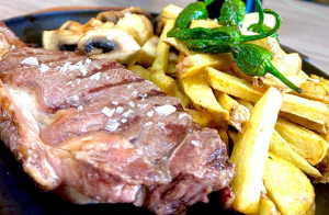 Menú de carnes a la brasa para dos