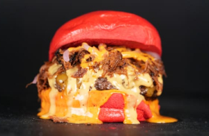 Menú completo de hamburguesa en The President