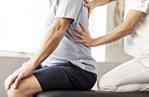 Sesión de fisioterapia a domicilio