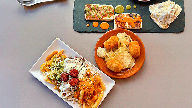 Cocina fusión canaria y sevillana para dos en el Aljarafe