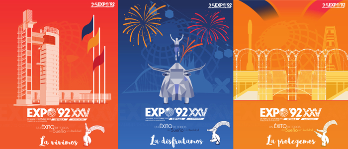 carteles expo 92