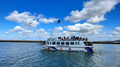 Excursión en barco por la costa de Huelva