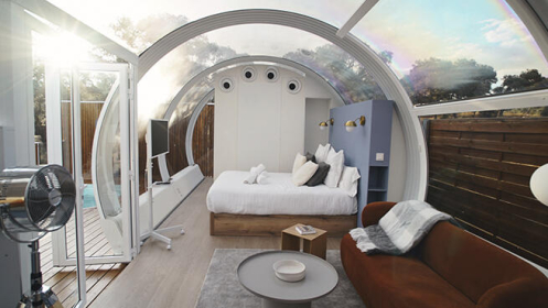 Hotel burbuja en la Sierra de Córdoba para dos