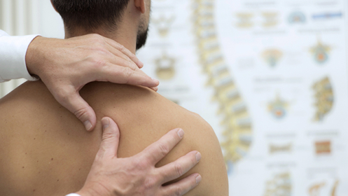 Sesión de fisioterapia en Los Remedios